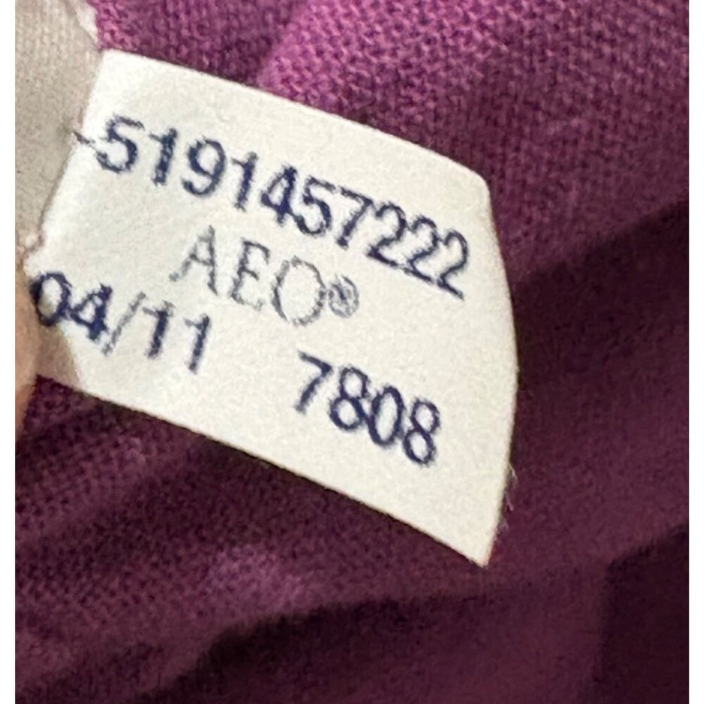 American Eagle Outfitters VTG 2011 Boho Oversized Crescent Ikat Fabric Hobo Bag - Picture 7 of 16